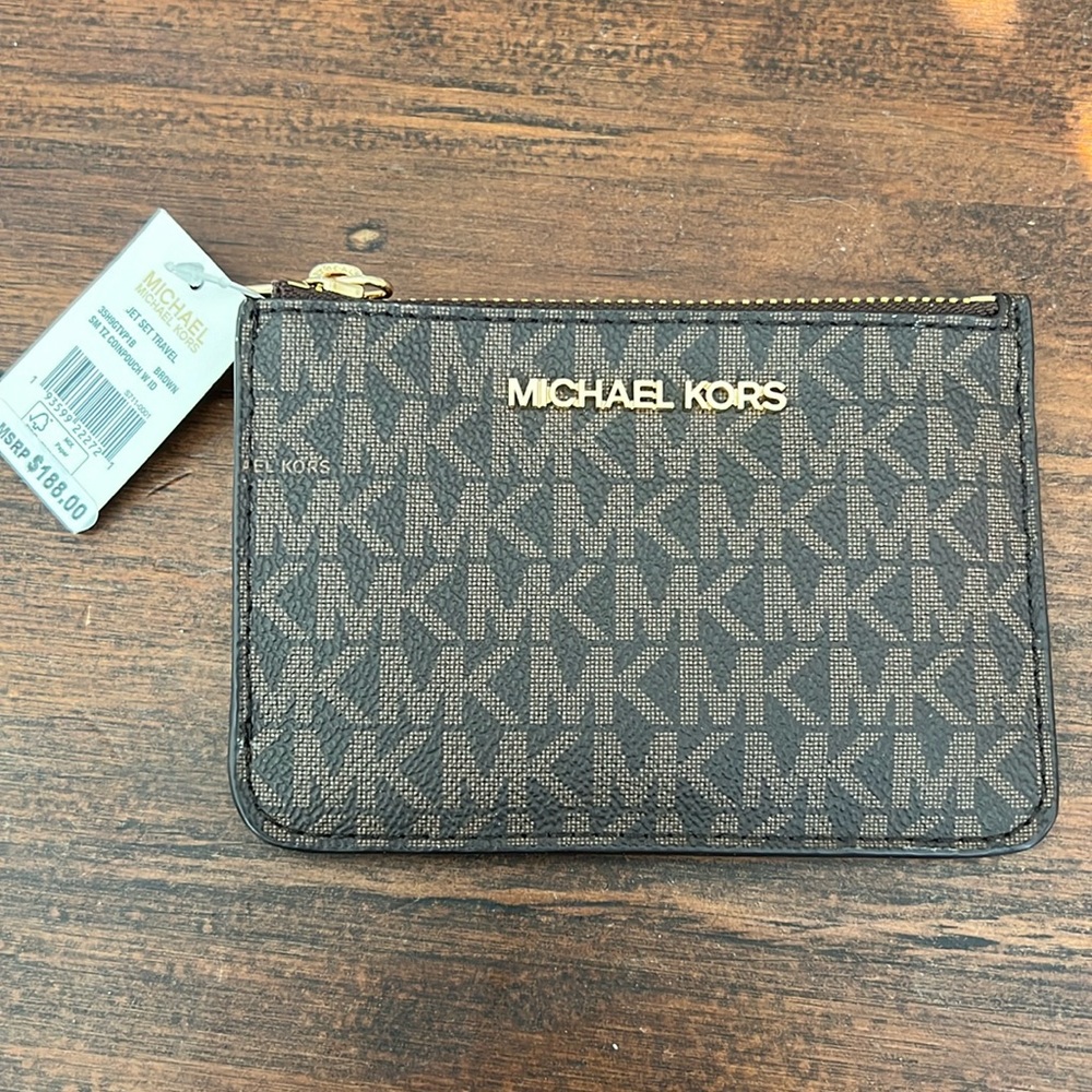 Michael Kors Card/Coin Wallet - Brand New with Tag